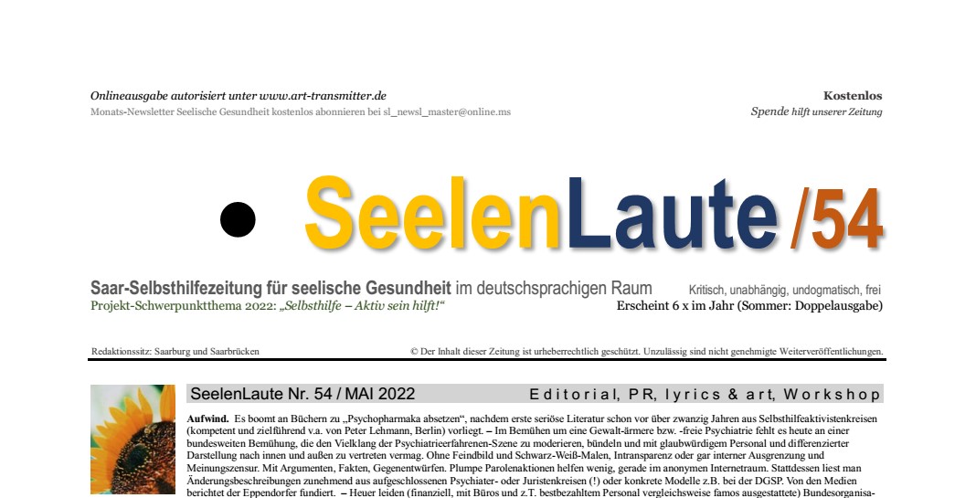 SeelenLaute-Zeitung 54 print & online